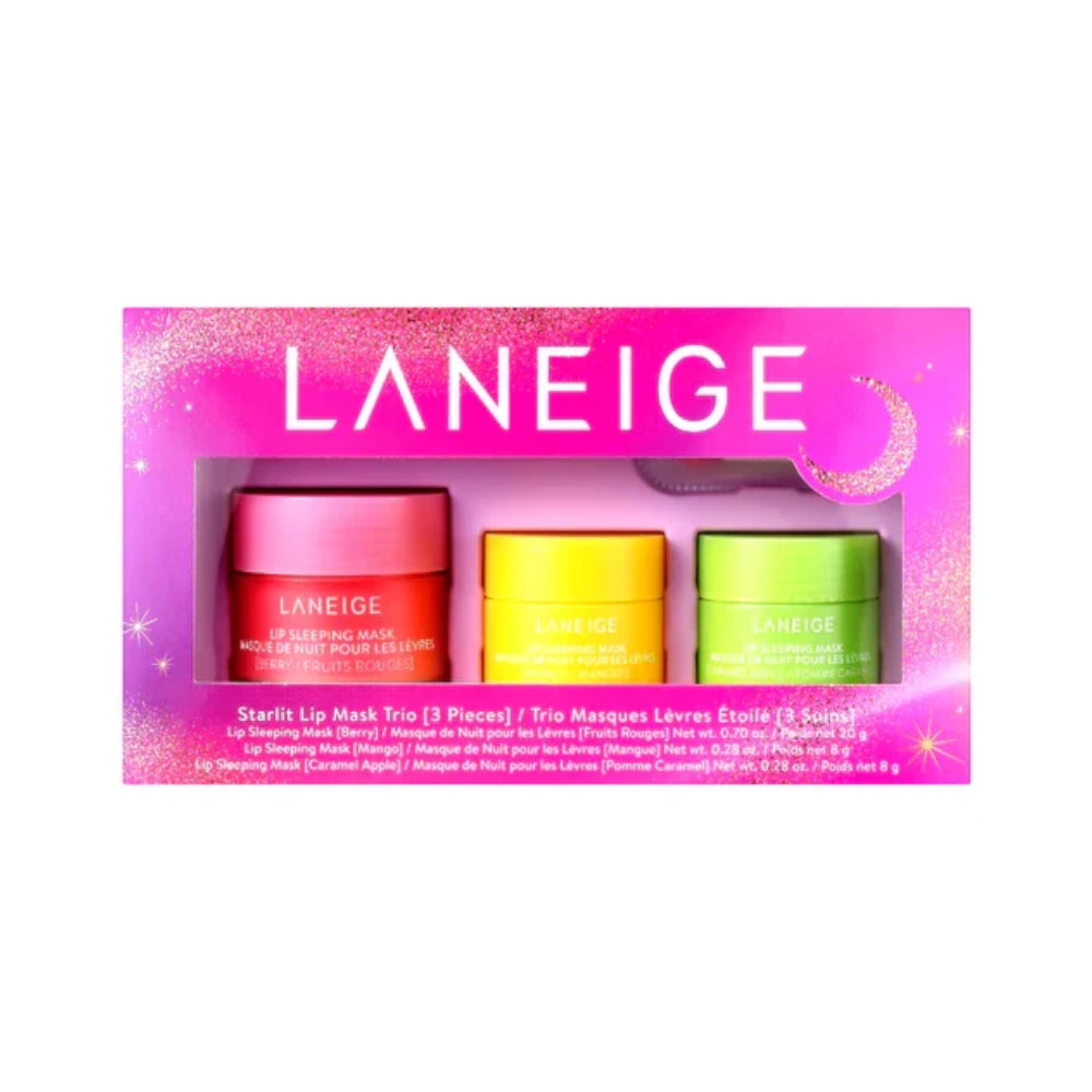 LANEIGE STARLIT LIP MASK TRIO 3 PIECES SET