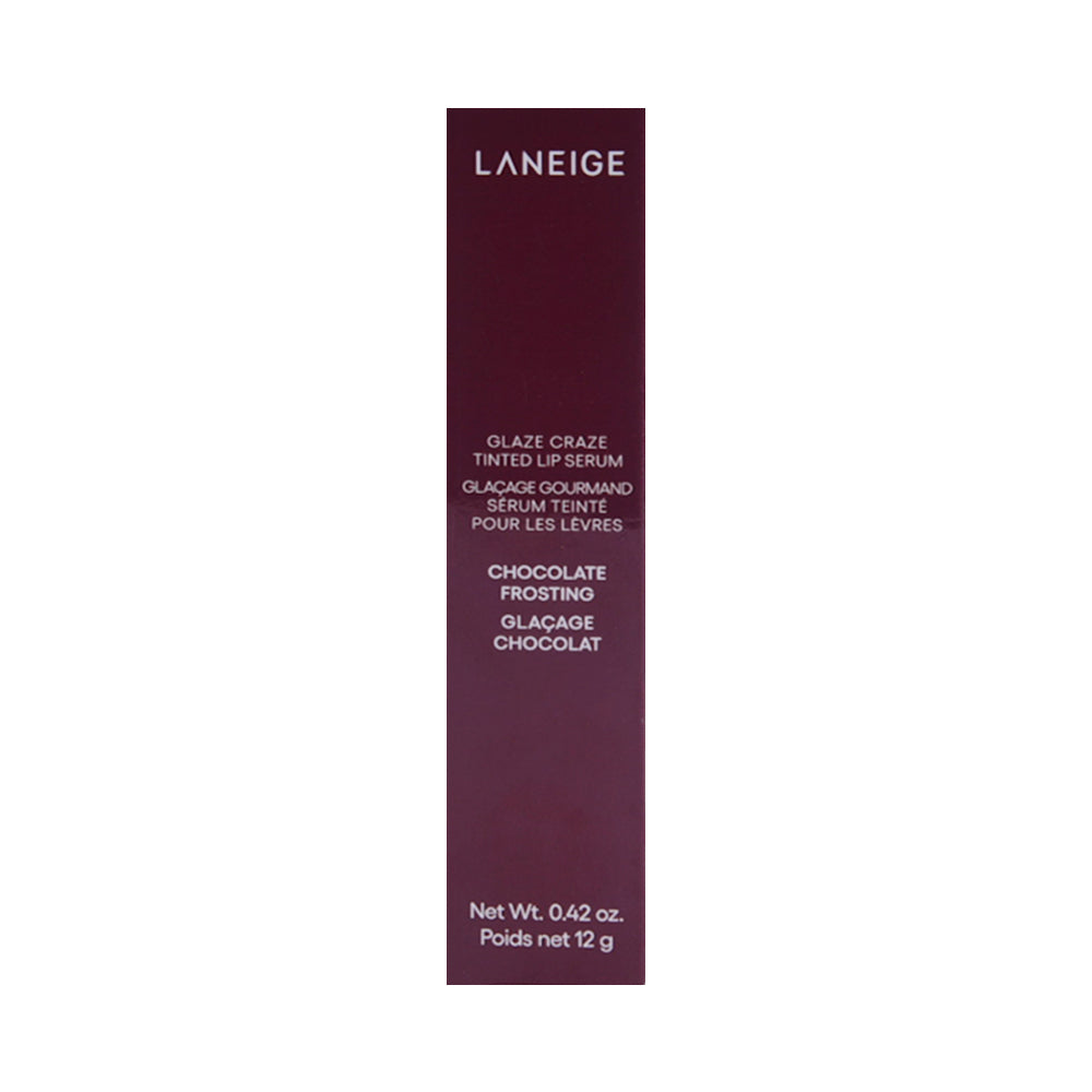 LANEIGE GLAZE CRAZE TINTED LIP SERUM CHOCOLATE FROSTING 12G