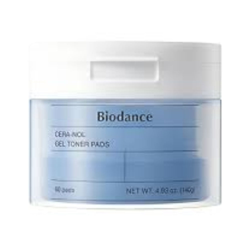 BIODANCE CERA -NOLGEL TONER 60 PADS 140G