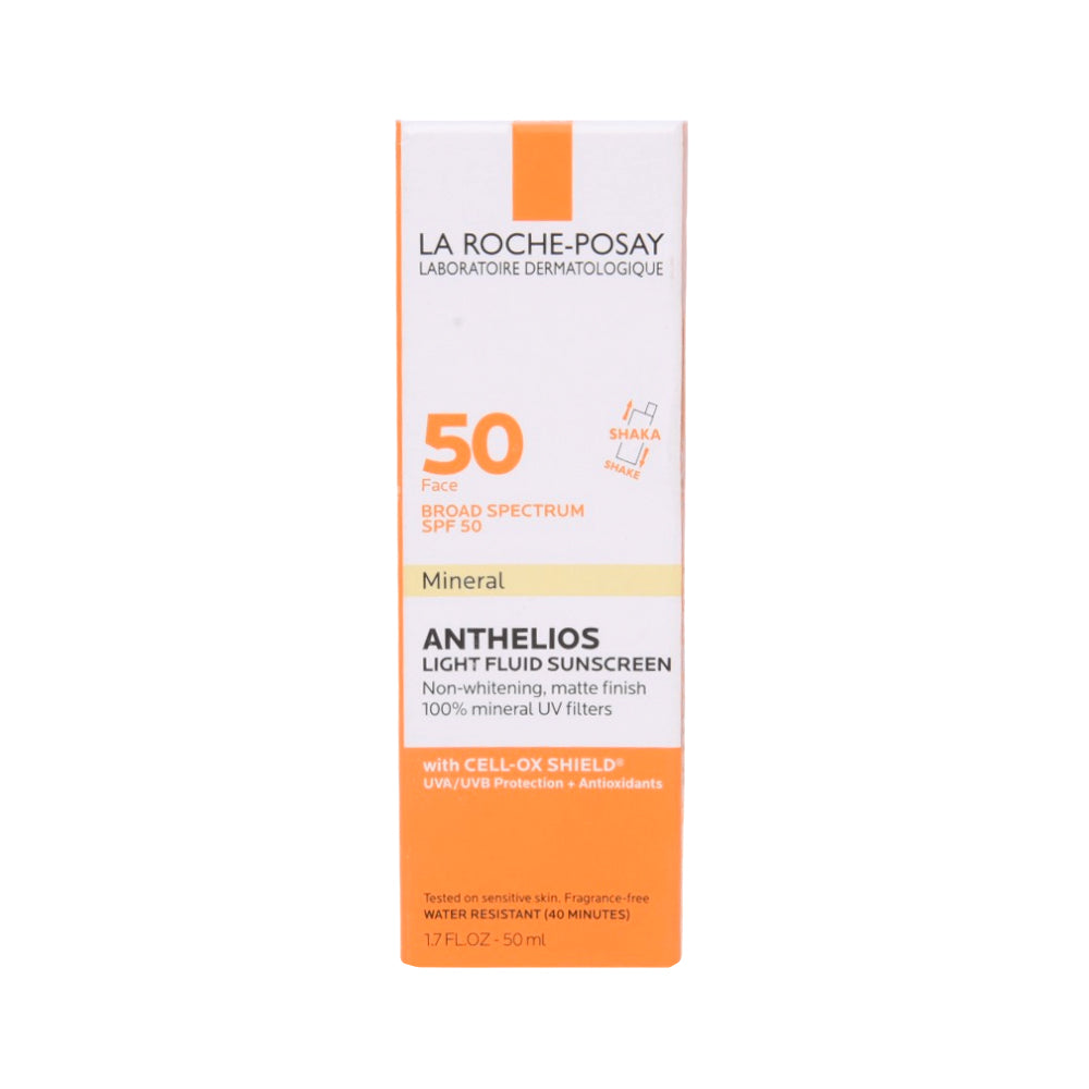 LA ROCHEY-MINERAL ANTHELIOS LIGHT FLUID SUNSCREEN SPF50 50ML