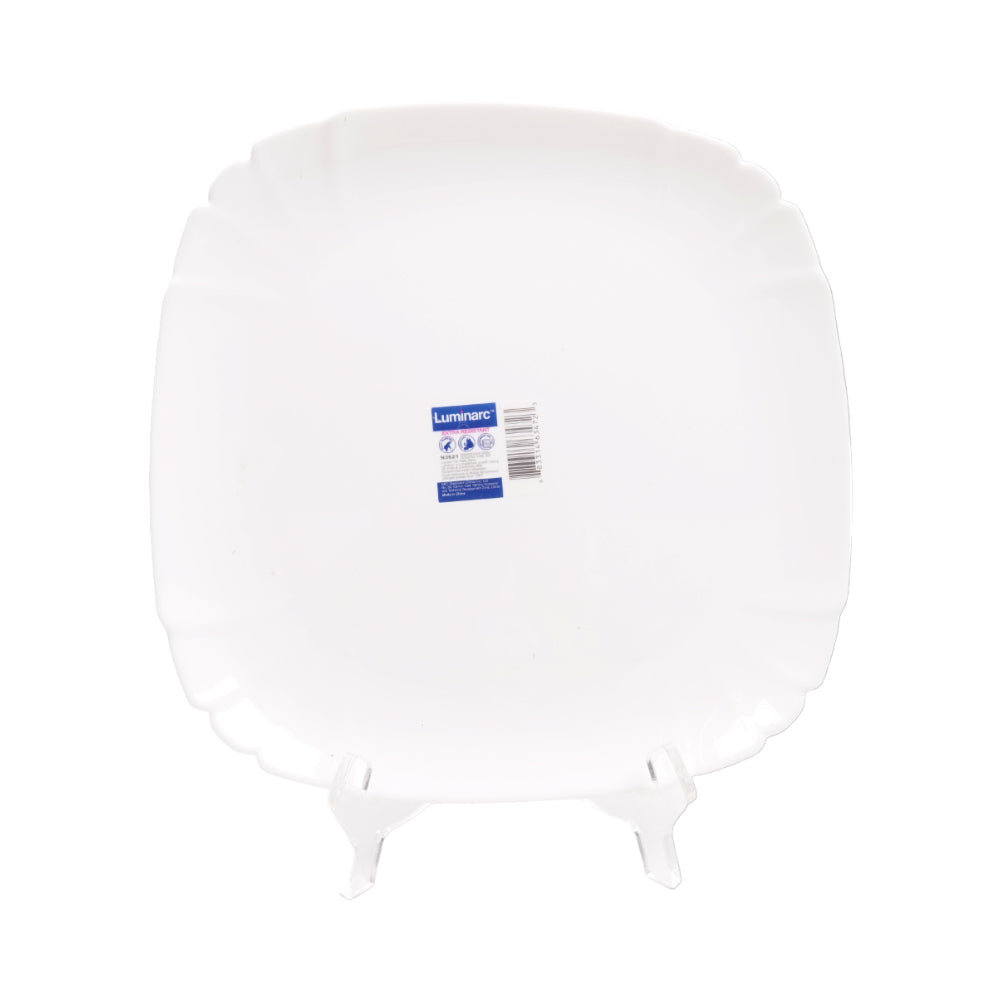 PLATE DINNER LUMINARC WHITE N3621