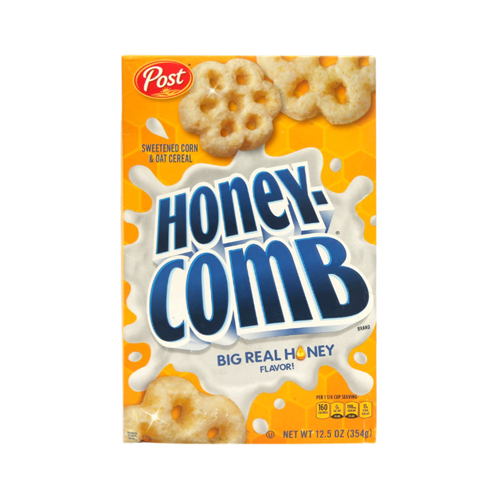 POST HONEY COMB SWEETENED CORN & OAT CEREAL 354 GM