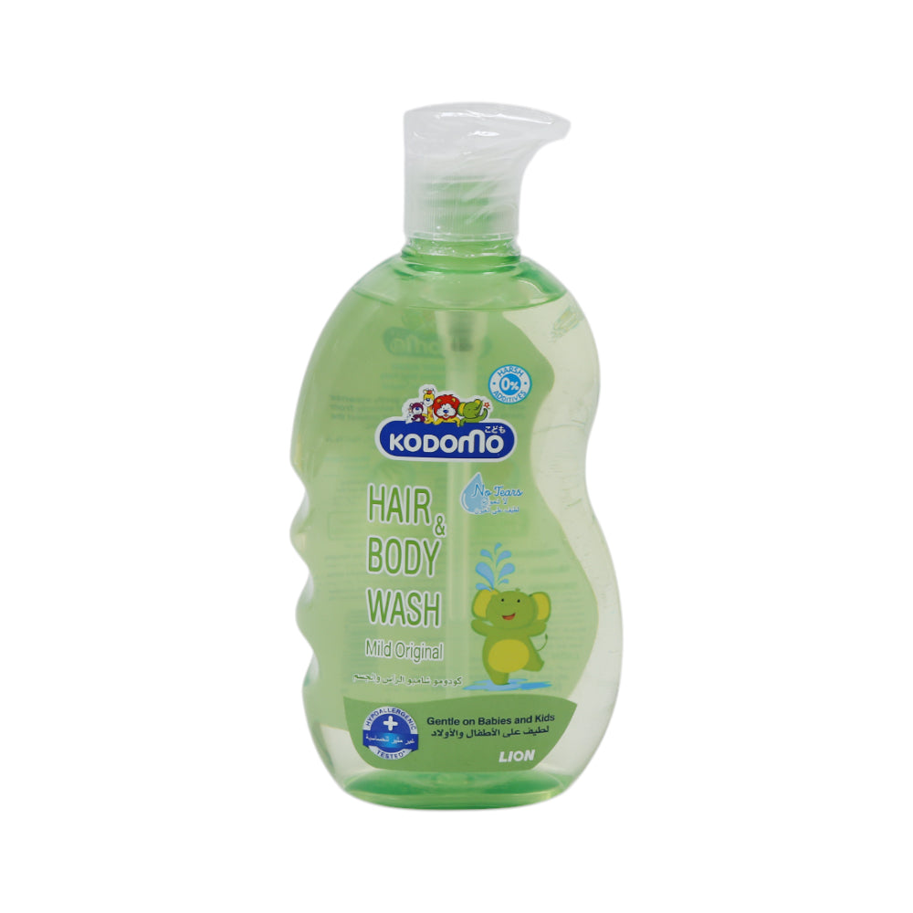 KODOMO HAIR & BODY WASH MILD ORIGINAL 400 ML