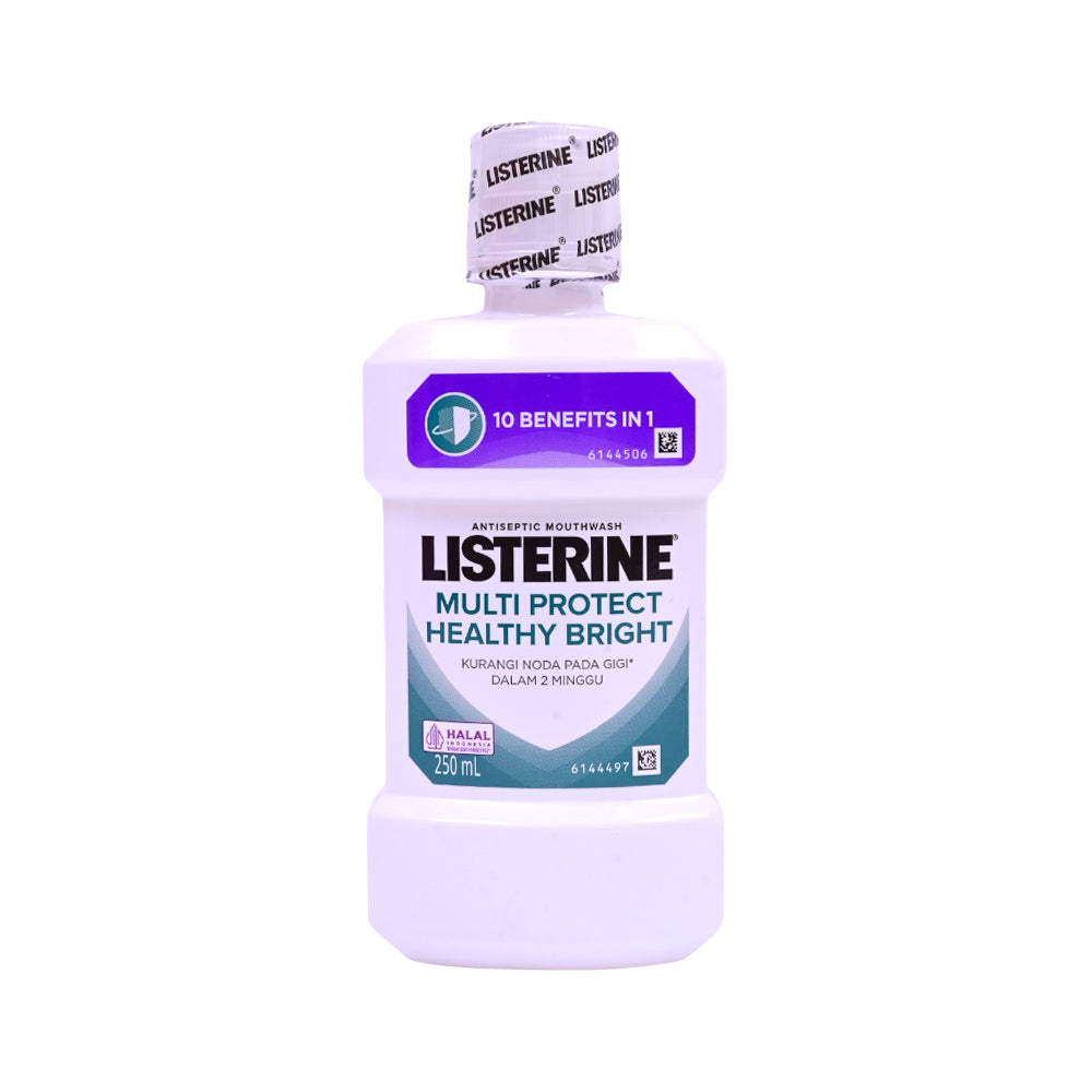 LISTERINE MOUTH WASH HEALTHY BRIGHT & PROTECT 250 ML