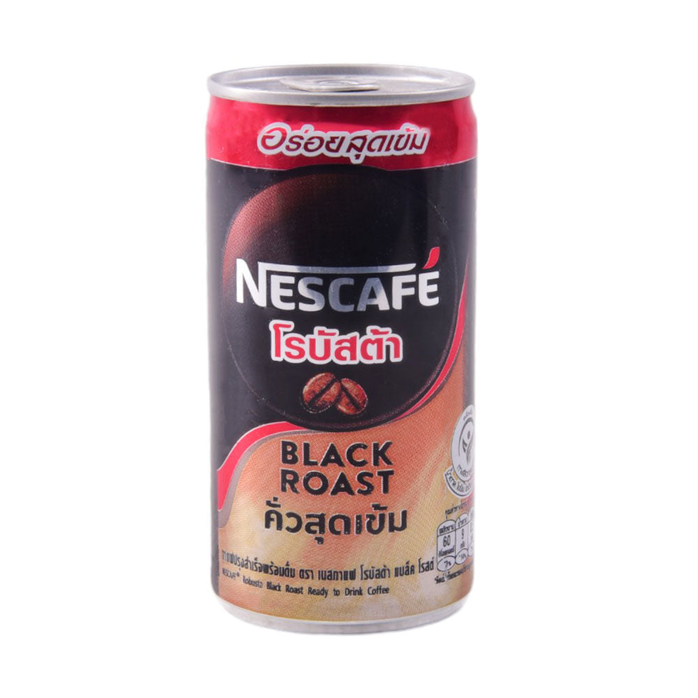 NESCAFE COFFEE DRINK BLACK ROAST ROBUSTA 180ML
