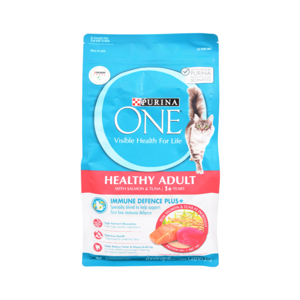 PURINA PURINA ONE HLYADLT SLMNTNACC4X1.2KGTREXX