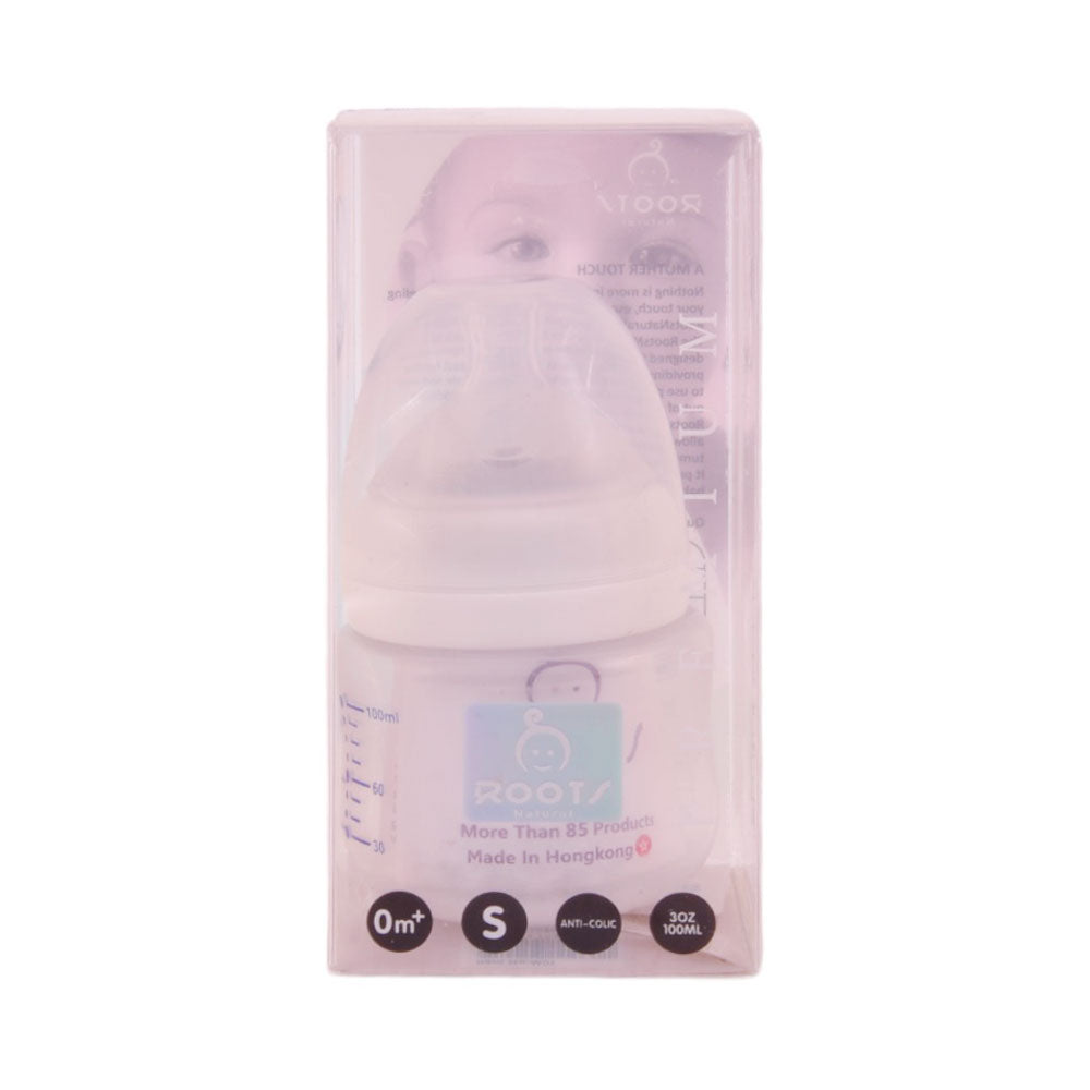 ROOTS NATURAL WIDE NECK FEEDER 100 ML M01
