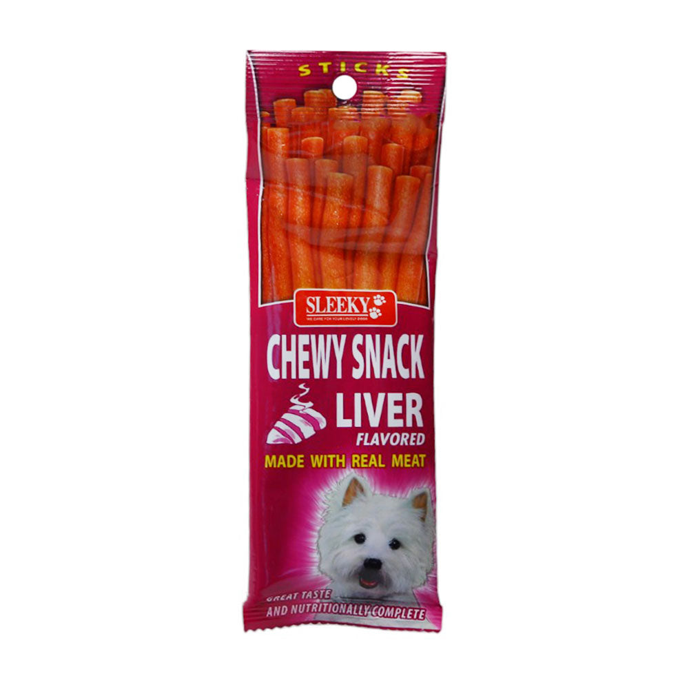 SLEEKY DOG FOOD CHEWY SNACK LIVER 50 GM
