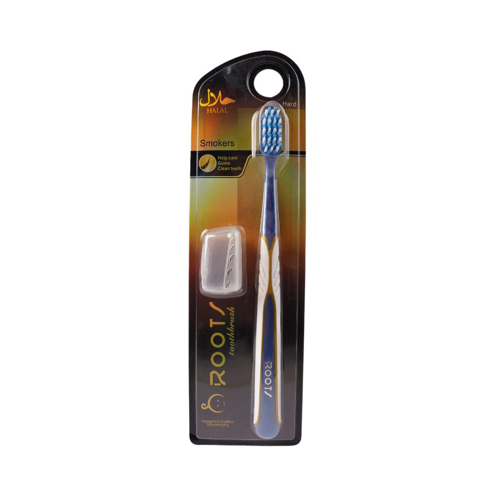 ROOTS NATURAL SMOKERS TOOTH BRUSH HARD PACK EP002