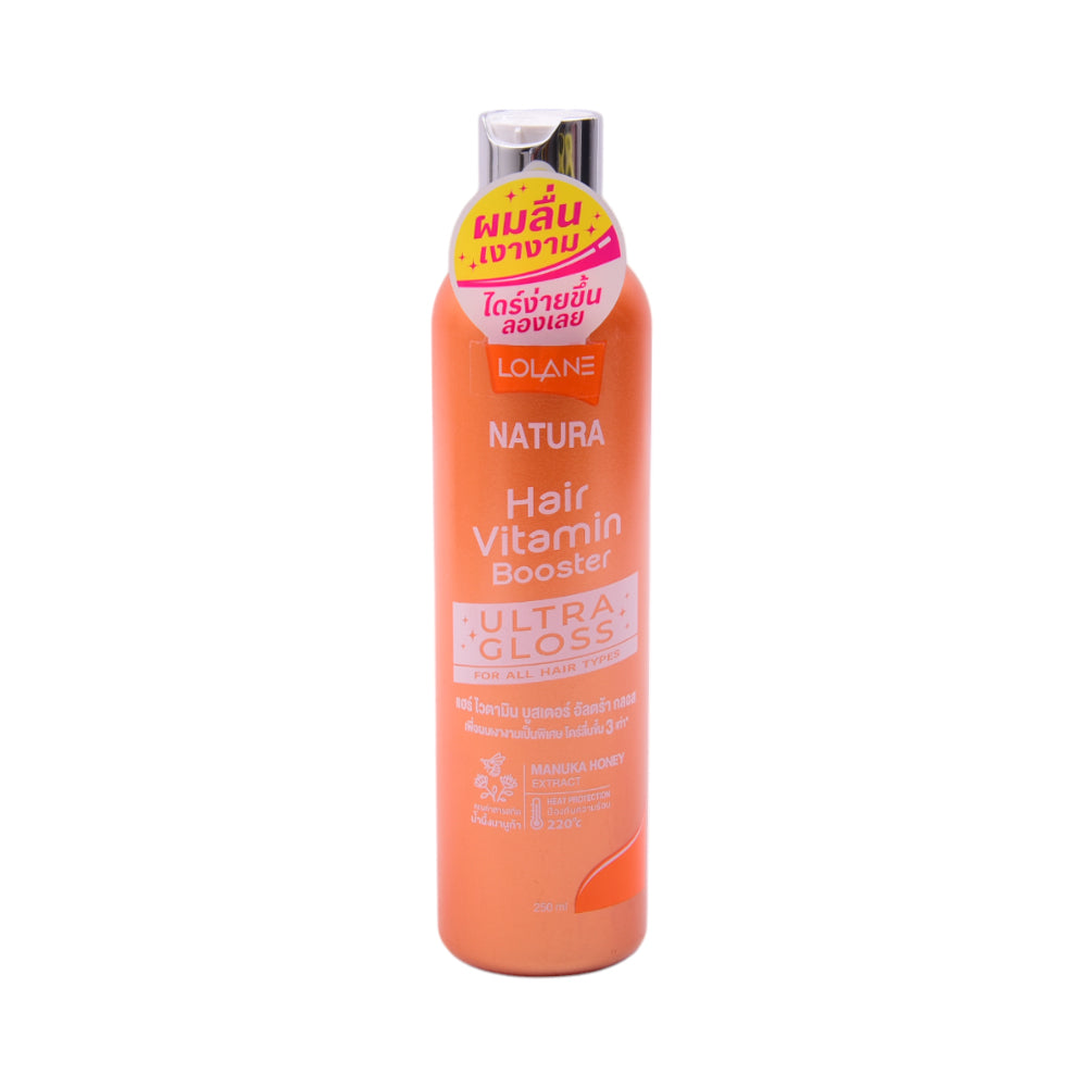 LOLANE NATURA HAIR VITAMIN BOOSTER ULTRA GLOSS FOR ALL  HAIR