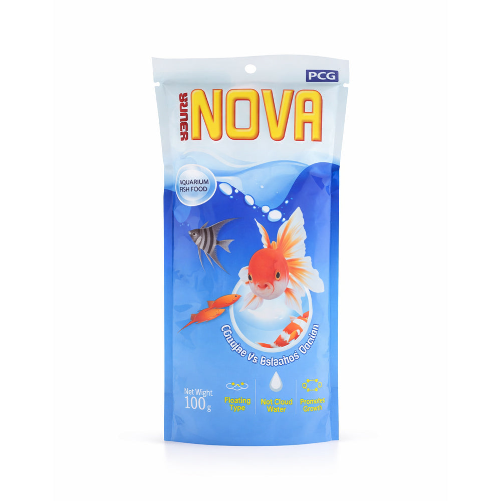 NOVE SUPER FISH FOOD  100 GM