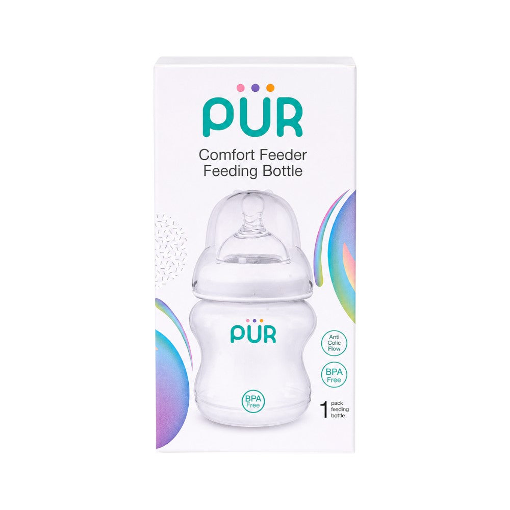 PUR COMFORT FEEDER FEEDING BOTTLE 5 OZ 150ML