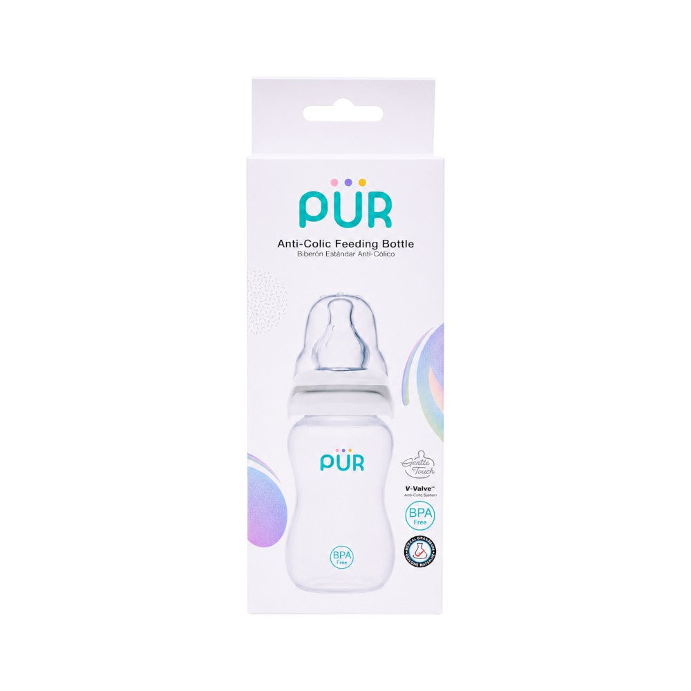 PUR ANTI COLIC FEEDING BOTTLE 4 OZ 120ML