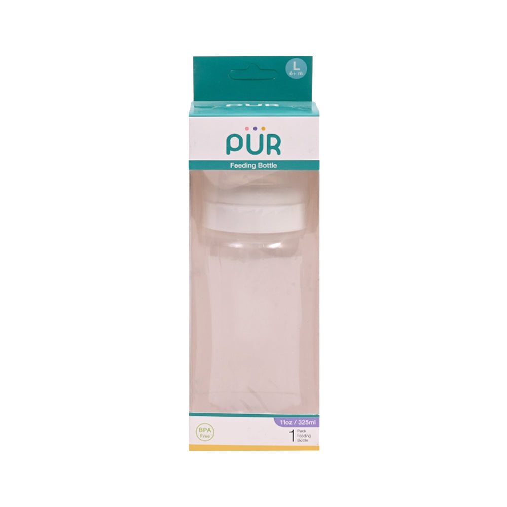 PUR WIDE NECK FEEDING BOTTLE 11 OZ 325ML