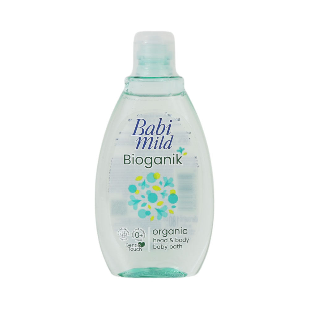 BABI MILD BABY BATH HEAD & BODY BIOGANIK 180 ML