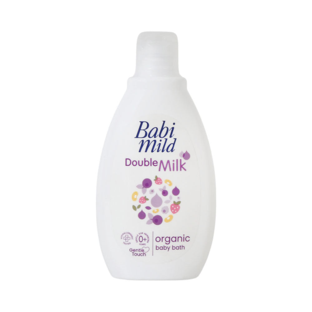 BABI MILD BABY BATH ORGANIC DOUBLE MILK 180 ML