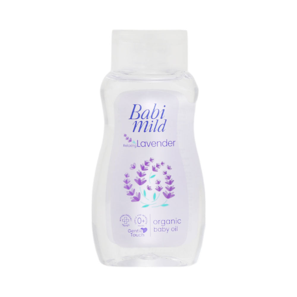 BABI MILD BABY OIL ORGANIC LAVENDER 100 ML