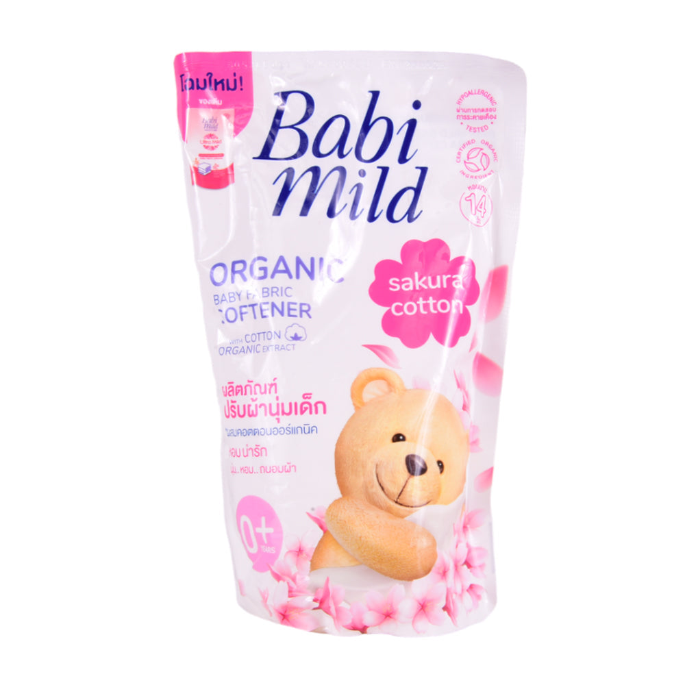 BABI MILD FABRIC SOFTENER ORGANIC SAKURA COTTON 570 ML