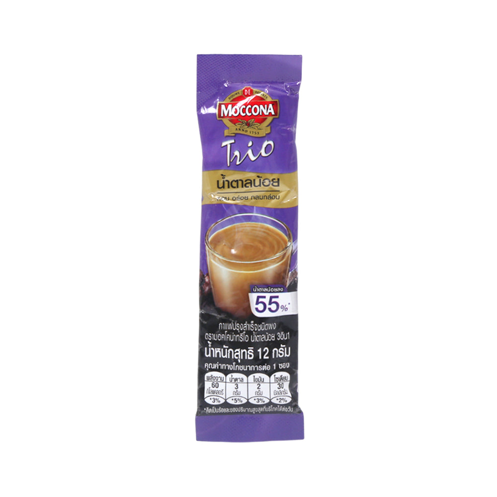 MOCCONA TRIO INSTAND COFFEE POWDER LITTLE SUGAR 15.8 GM