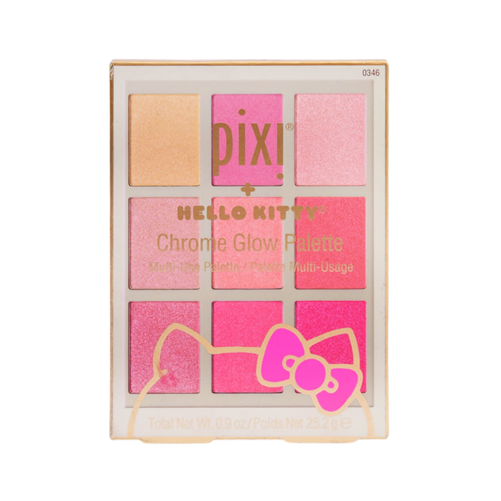 PIXI HELLO KITTY CHROME GLOW PALETTE 25.2G
