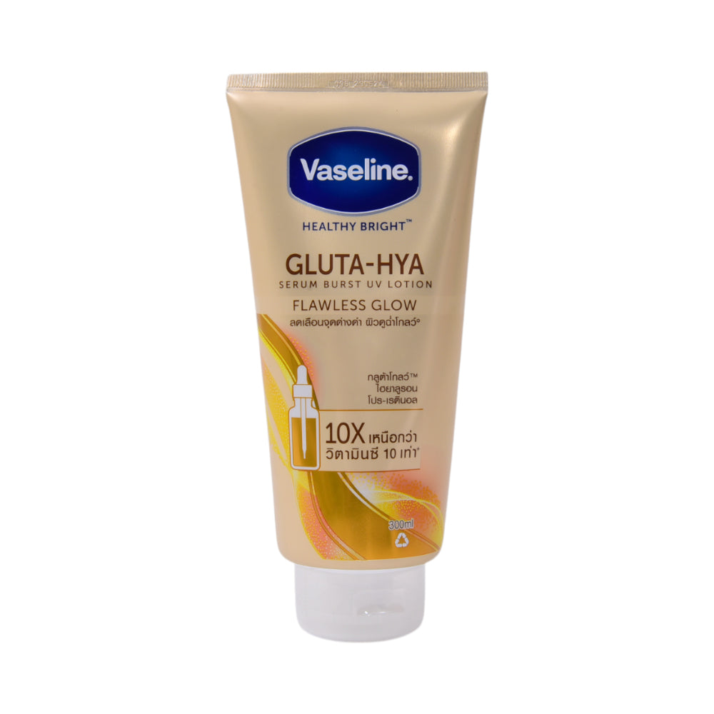 VASELINE GULTA-HYA FLAWLESS BRIGHT SERUM BURST LOTION 300ML