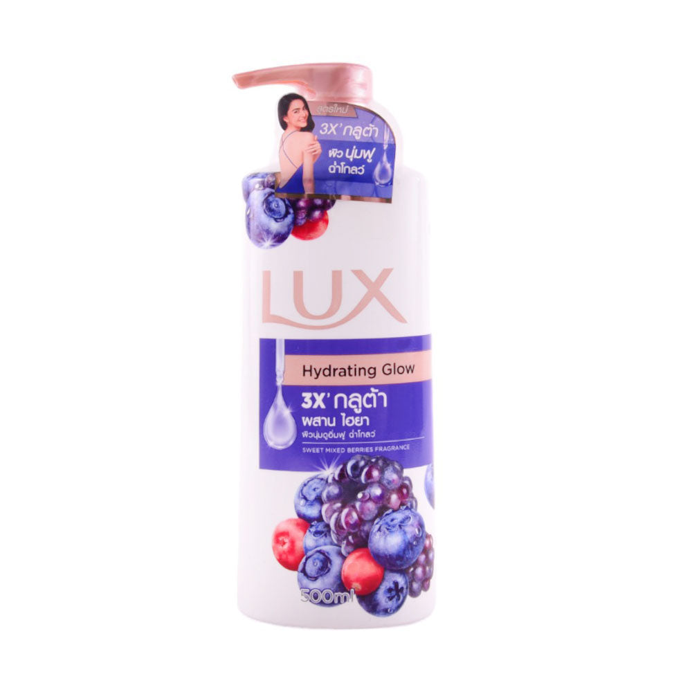 LUX BODY WASH HYDRATING GLOW 500 ML