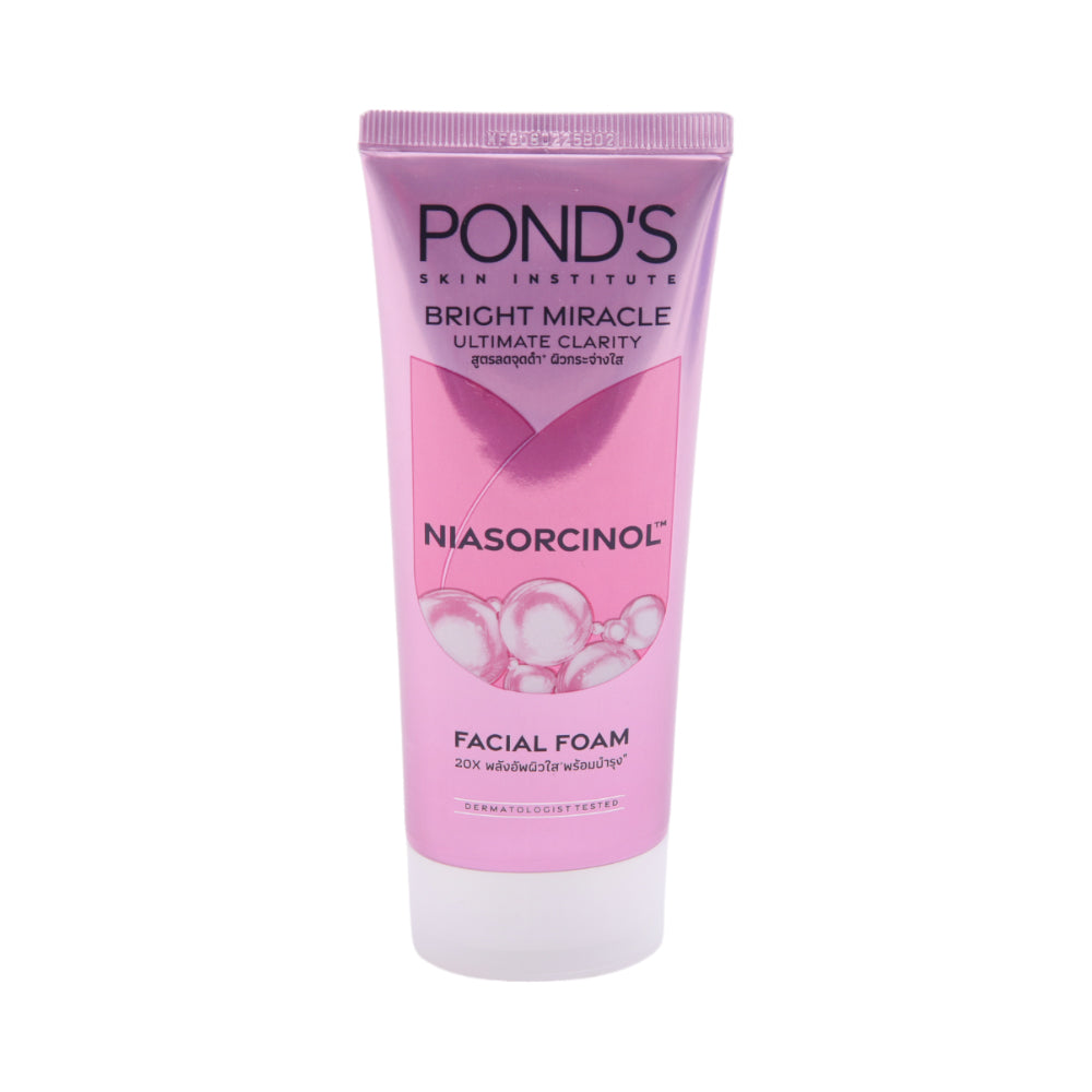 PONDS BRIGHT MIRACLE NIASORCINOL FACIAL FOAM 90G
