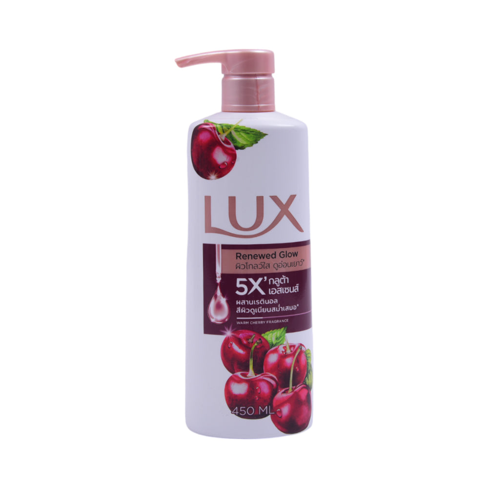 LUX SHOWER GEL CHERRY RENEWED GLOW 450 ML