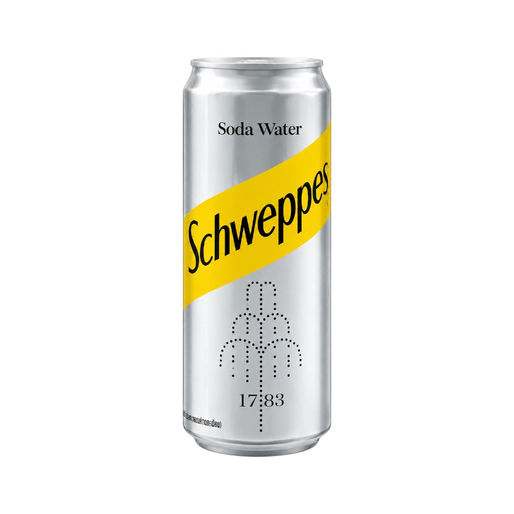 SCHWEPPES SODA WATER 330 ML