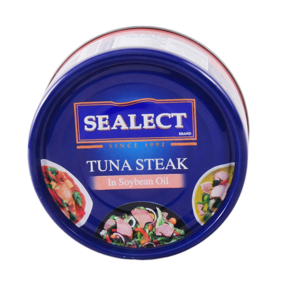 SEALECT TUNA STEAK IN SOYBEAN OIL 165G