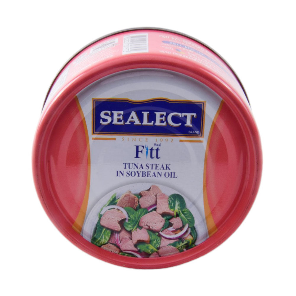 SEALECT FIT TUNA STEAK IN SOYBEAN OIL 165G