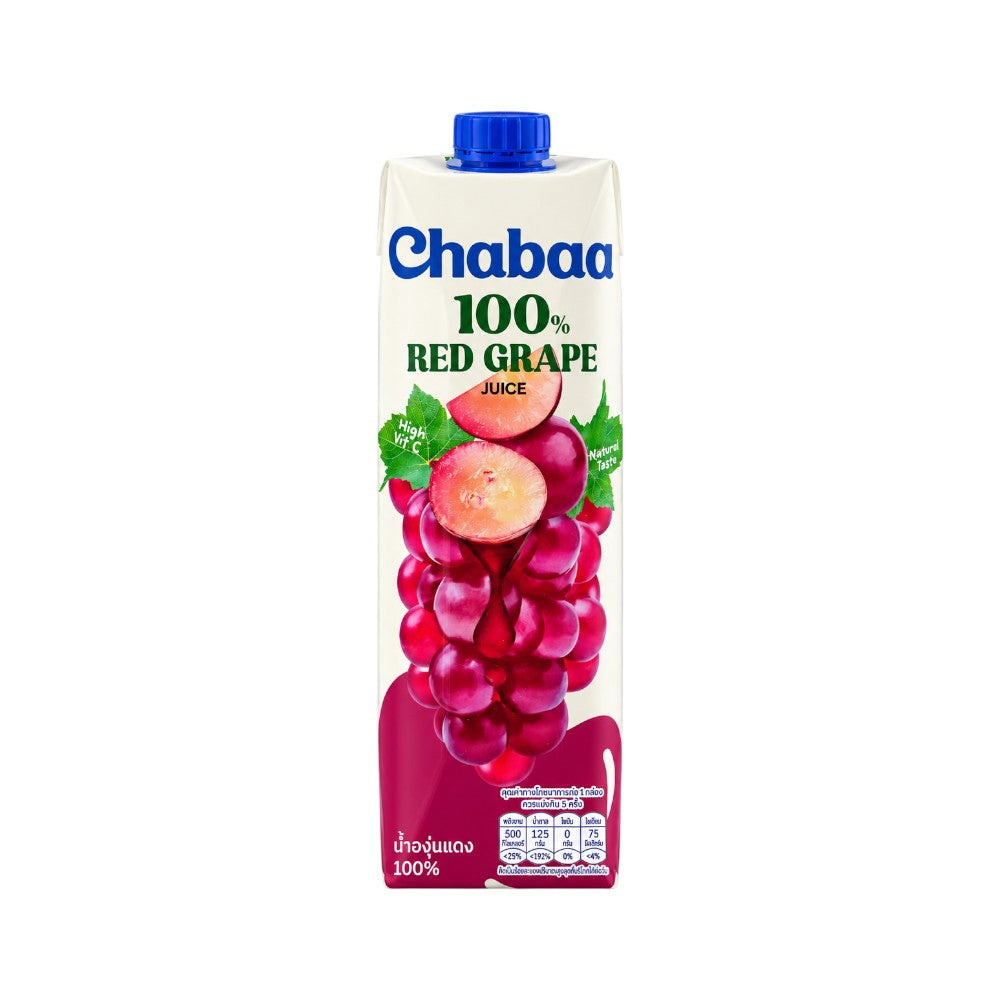CHABAA 100% RED GRAPES JUICE 1 LTR