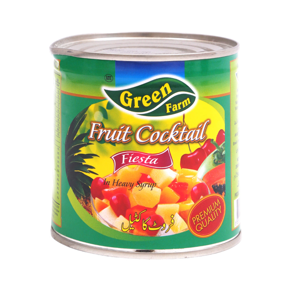 GREEN FARM FRUIT COCKTAIL FIESTA TIN 425 GM
