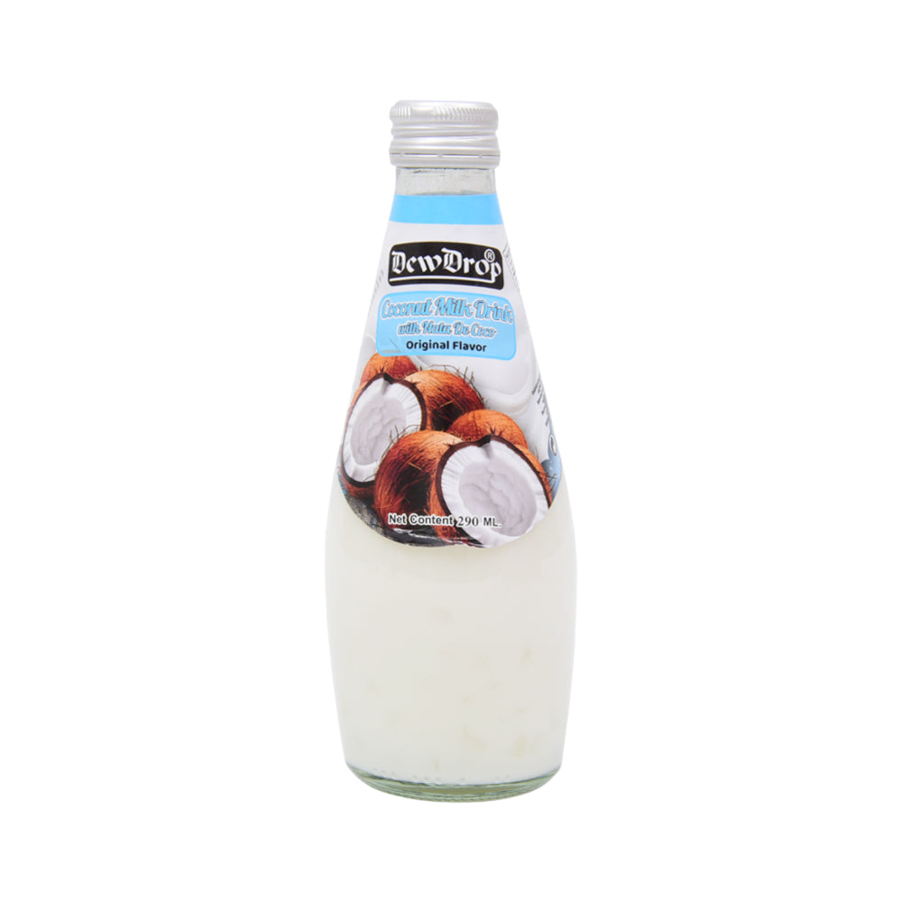 DEWDROP JUICE DRINK COCONUT MIKL WITH  ORIGINAL 290 ML