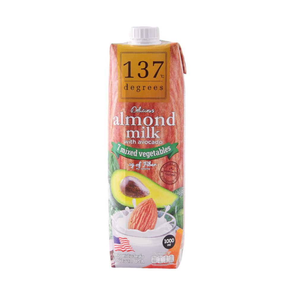 137 DEGREES ALMOND MILK WITH AVOCADO & 7 MIX VEGES 1000 ML