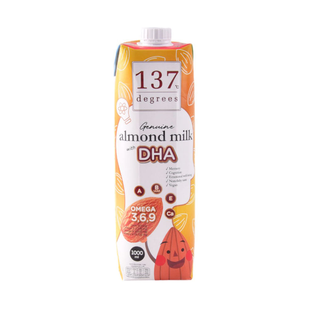 137 DEGREES ALMOND MILK WITH DHA 1L