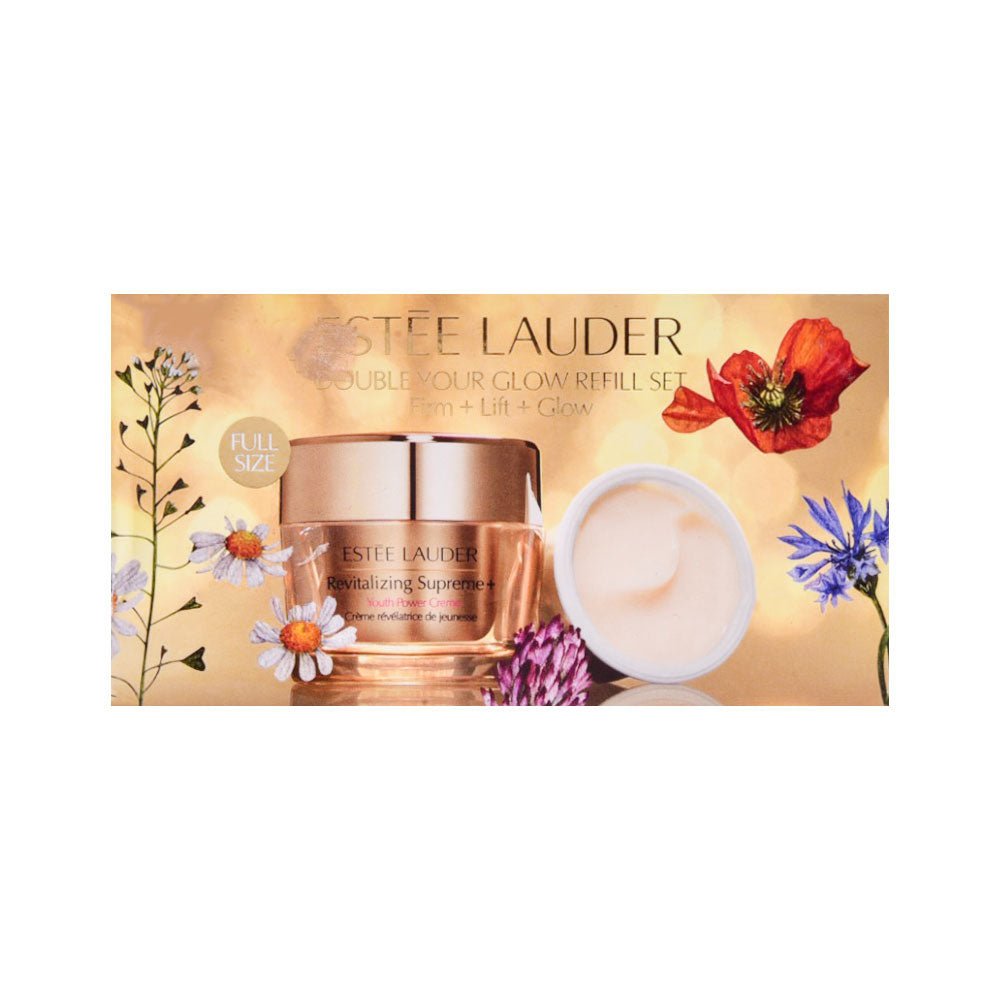 ESTEE LAUDER DOUBLE GLOW REFILL SET 50MLX2