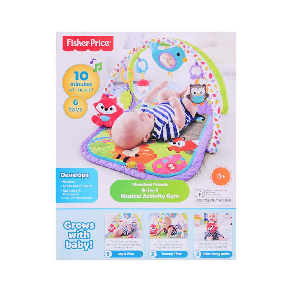 CDN47 FP MUSICAL ACTIVITY PLAY GYM 3-IN-1 A.I