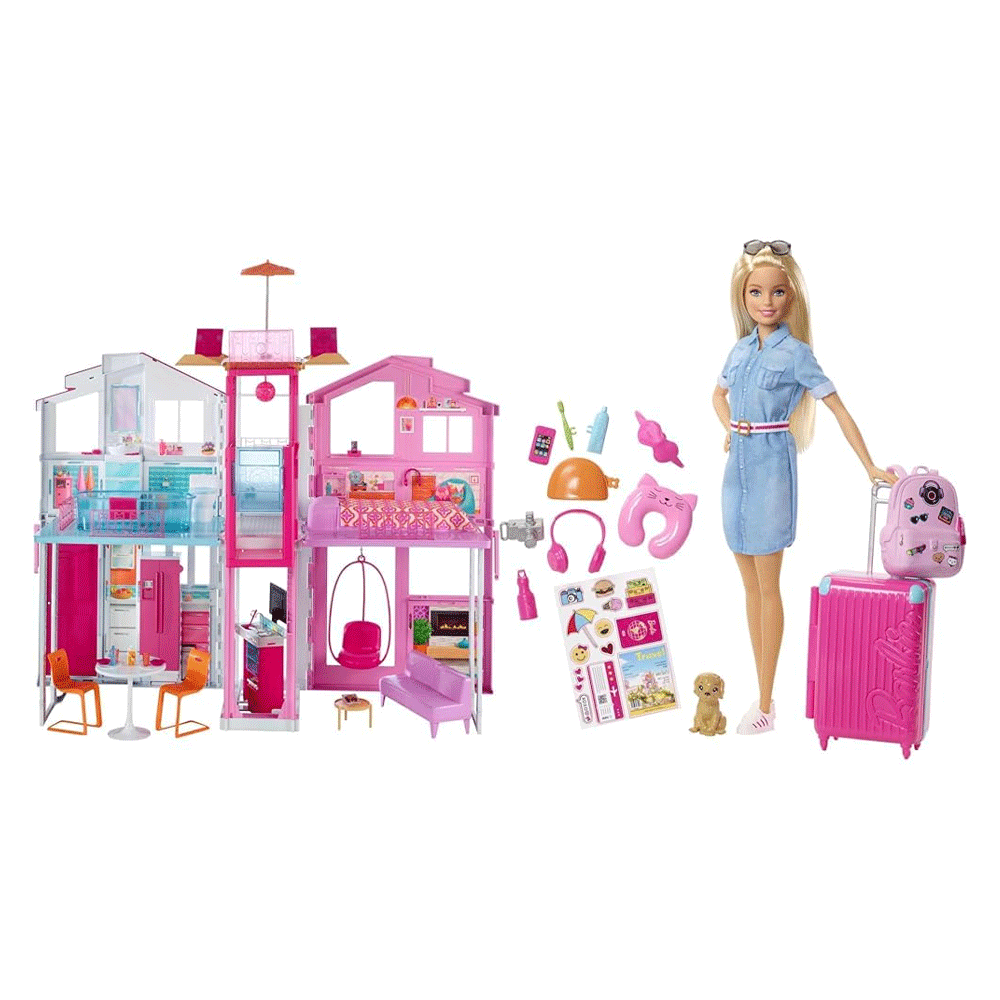 DLY32 BARBIE TOWN HOUSE BASIC