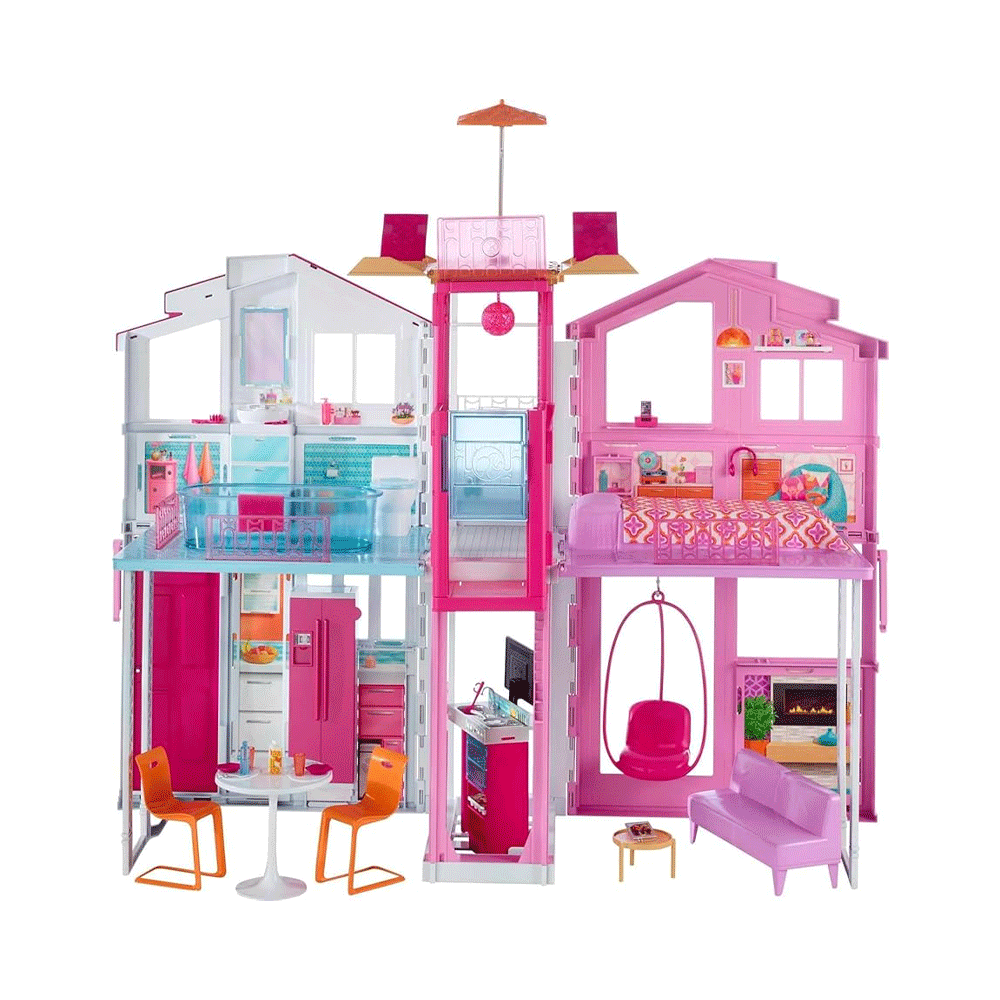 DLY32 BARBIE TOWN HOUSE BASIC