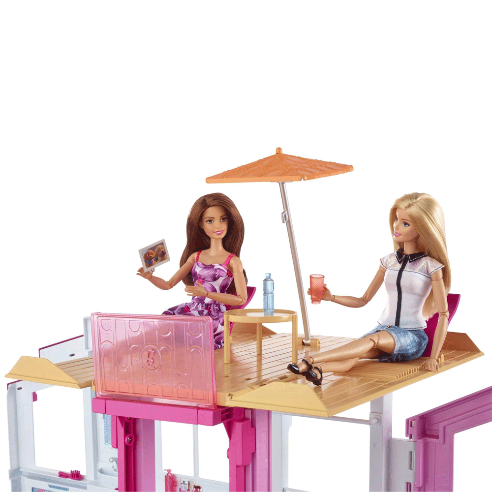 DLY32 BARBIE TOWN HOUSE BASIC