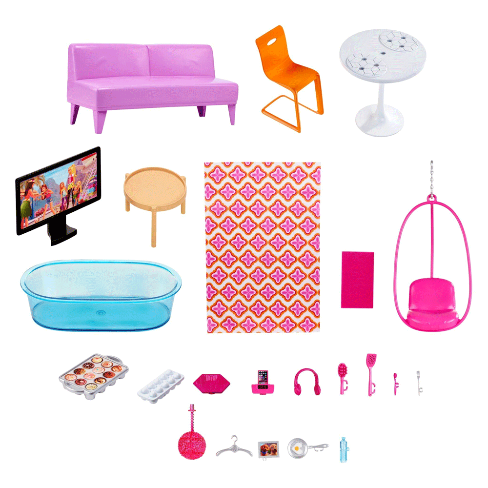 DLY32 BARBIE TOWN HOUSE BASIC