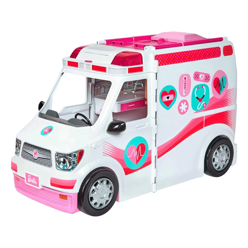 FRM19 BARBIE CARE CLINIC AMBULANCE H.B