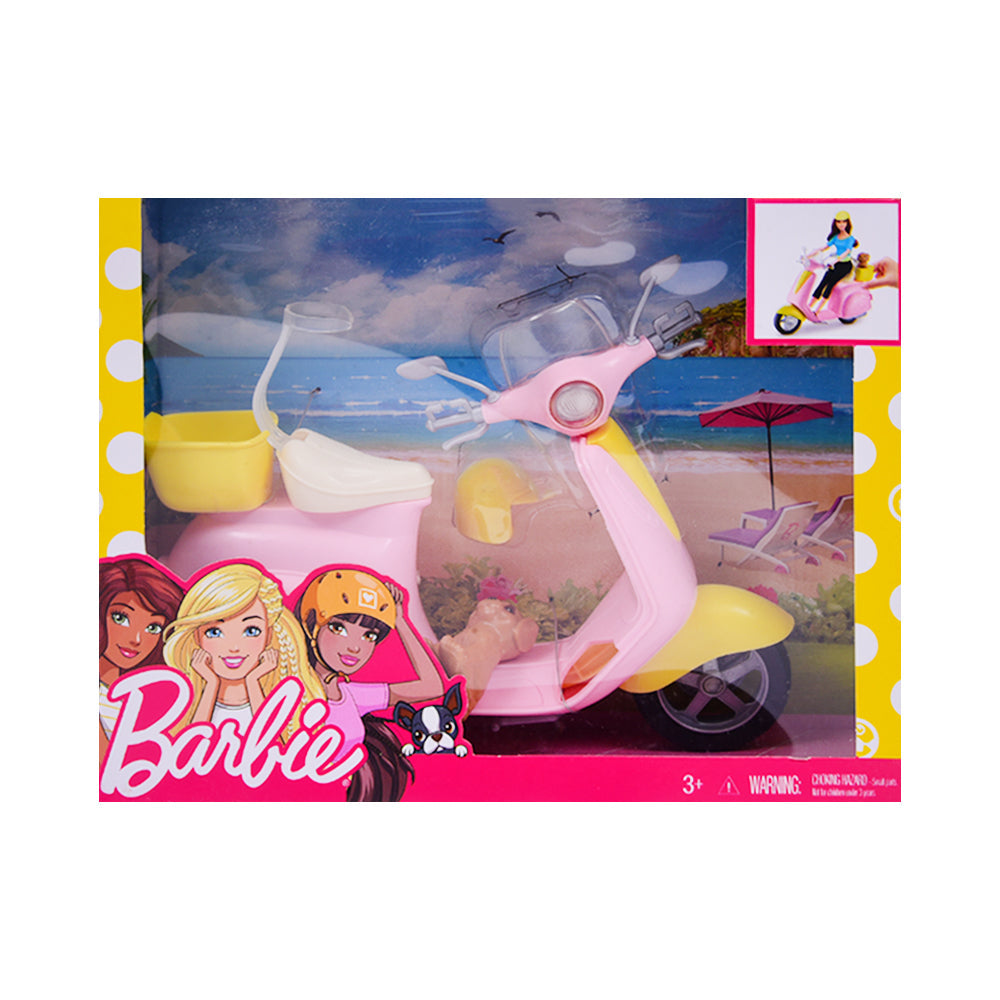 DVX56 BARBIE SCOOTER WITH PUPPY A.I