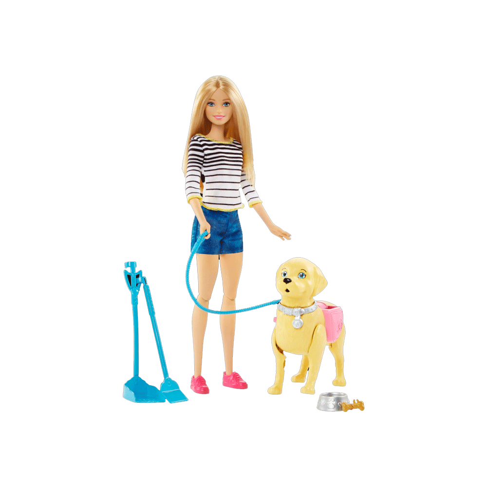 Dwj68 Brb Doll W-Potty Pet A.I