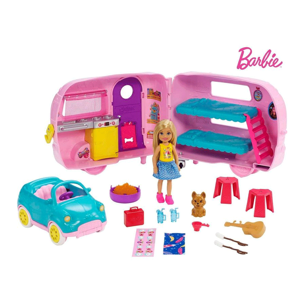 FXG90 BARBIE CHELSEA CAMPER SET A.I