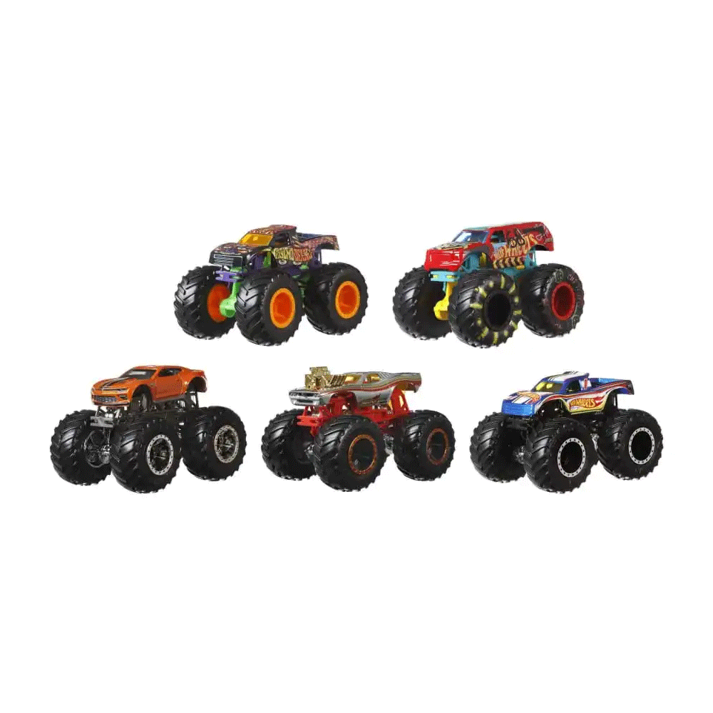 GBP31 HW MONSTER TRUCK 5 PACK