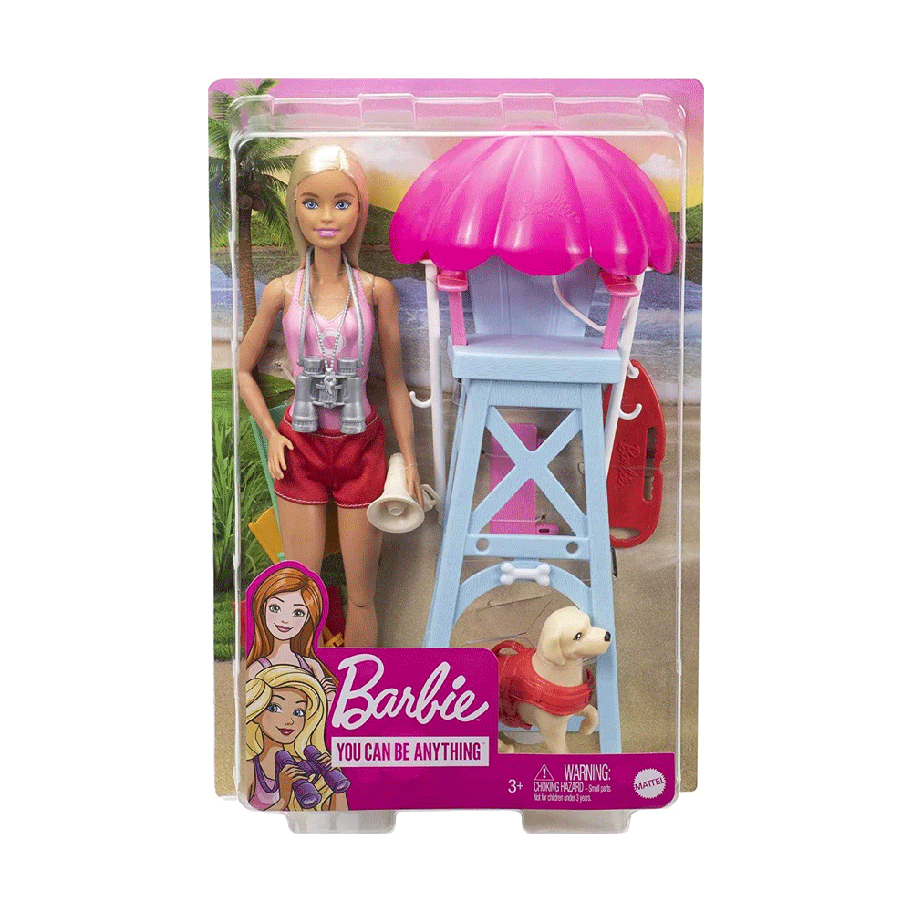 Gtx69 Barbie Lifeguard Doll Set