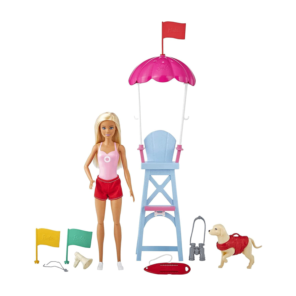 Gtx69 Barbie Lifeguard Doll Set