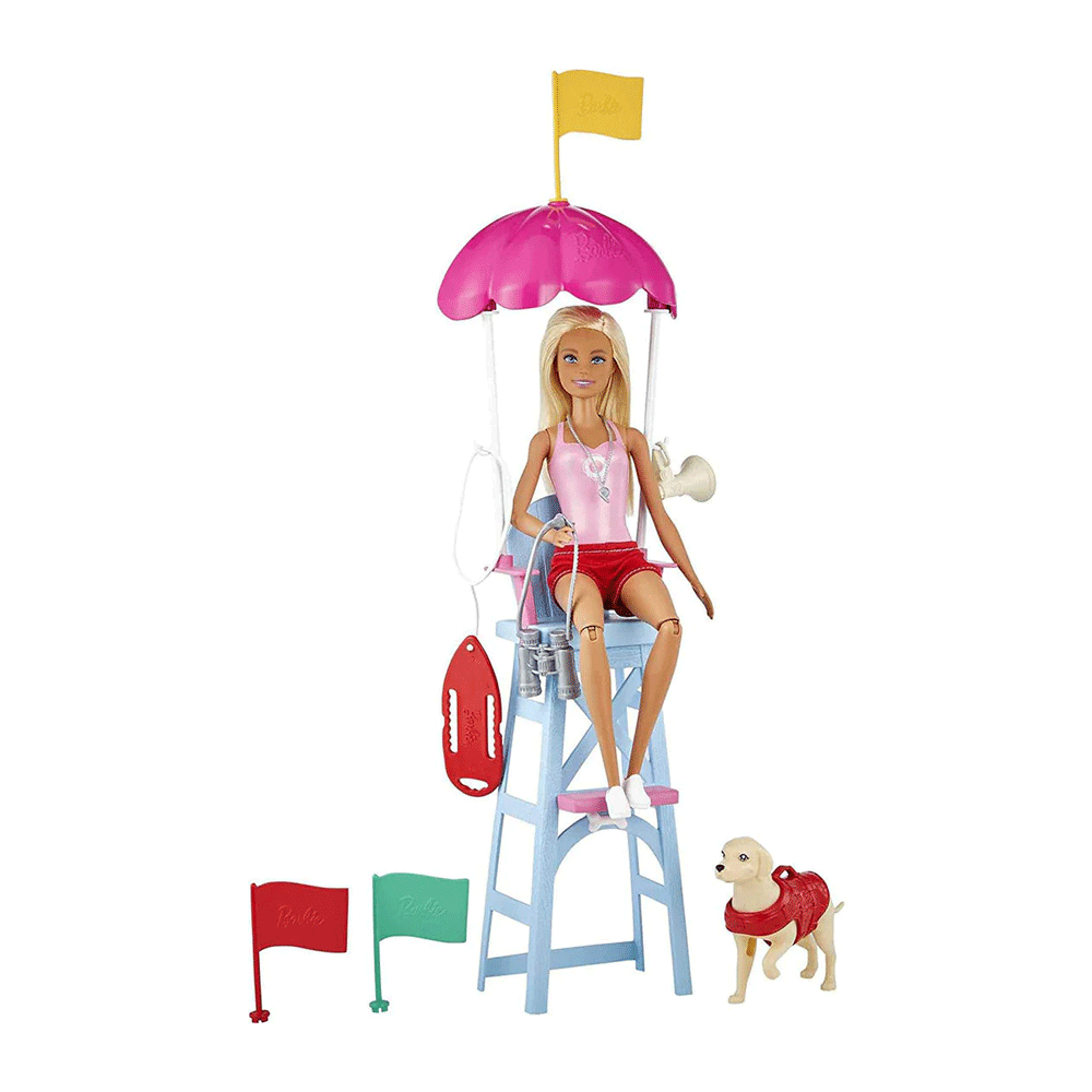 Gtx69 Barbie Lifeguard Doll Set